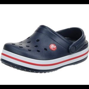 Crocs Kids' Crocband Rainbow Band Clog Size 4 Big Kid